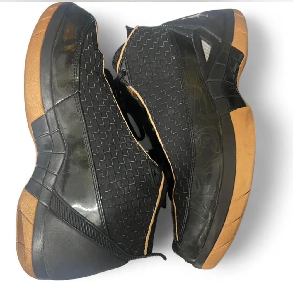 2008 Air Jordan 15 Retro SE Black Miners Gold 101106-134 Size 9